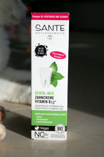 Vegane Zahnpasta Sante Naturkosmetik Dental Med Zahncreme Vit B12 Schutzt Zahne Und Zahnfleisch Mit Fluorid Vegan Bio Extrakte 75 Ml Vegan Im Test