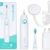 happybrush® Elektrische Schallzahnbürste | Elektrische Zahnbürste Schall VIBE 3 Weiß mit Aufsteckbürste, 3 Ersatzbürsten & Zahnpasta für Weiße Zähne - 5