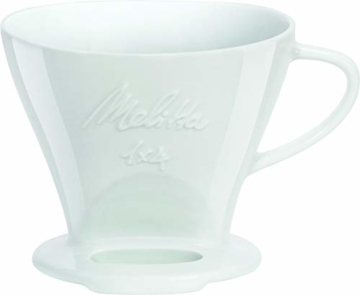 Melitta 219025 Filter Porzellan Kaffeefilter Größe 1x4 Weiß - 1