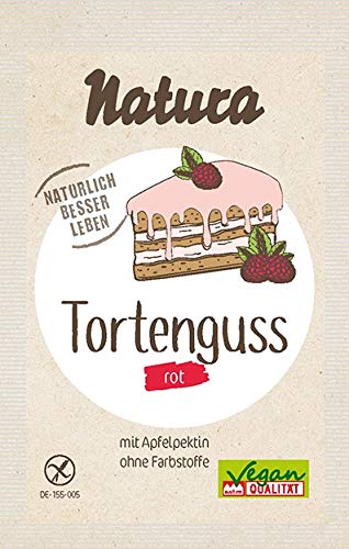Natura Tortenguss rot 3er-Pack, 39 g - 1